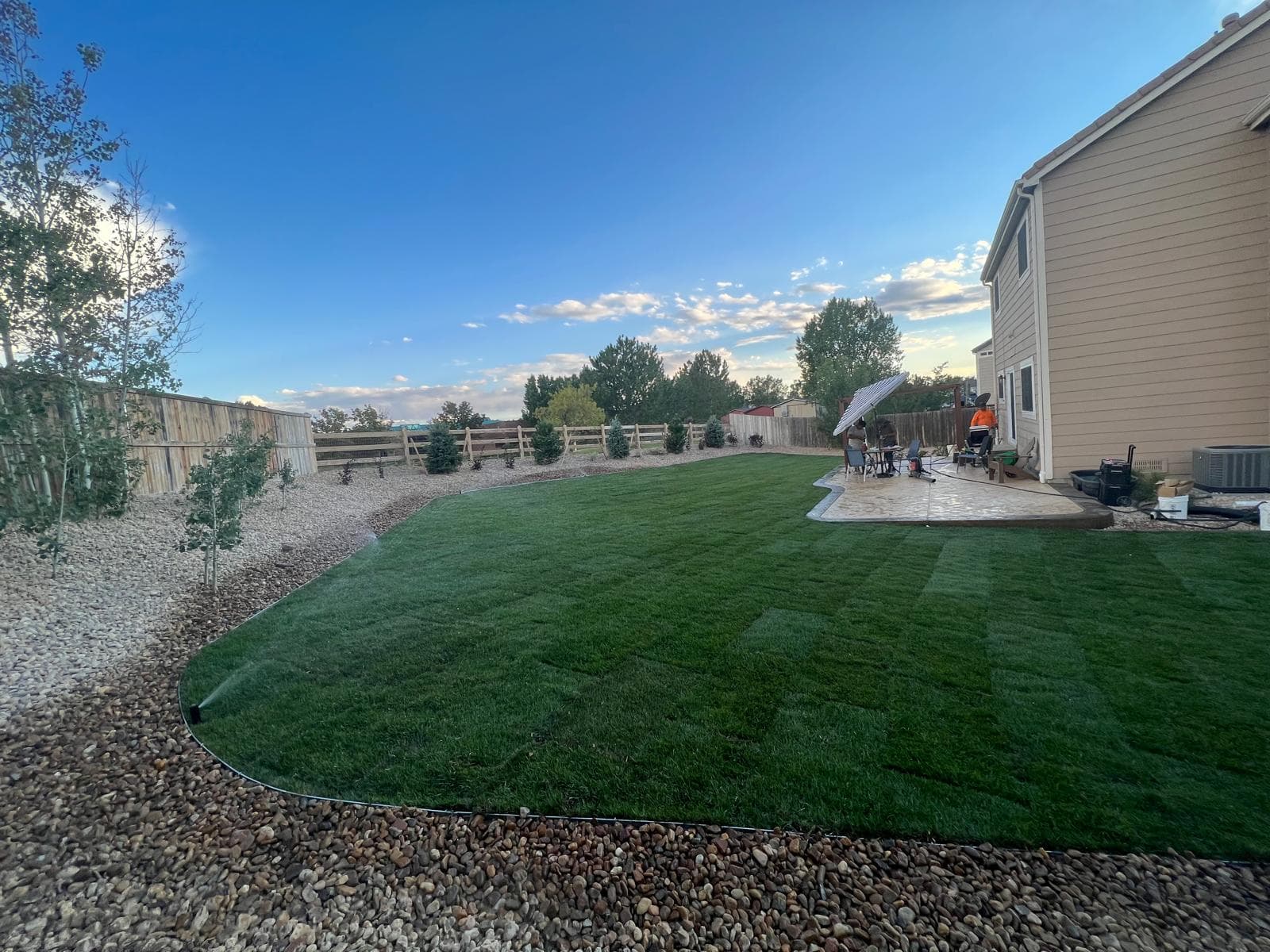 JAL Landscaping team at work